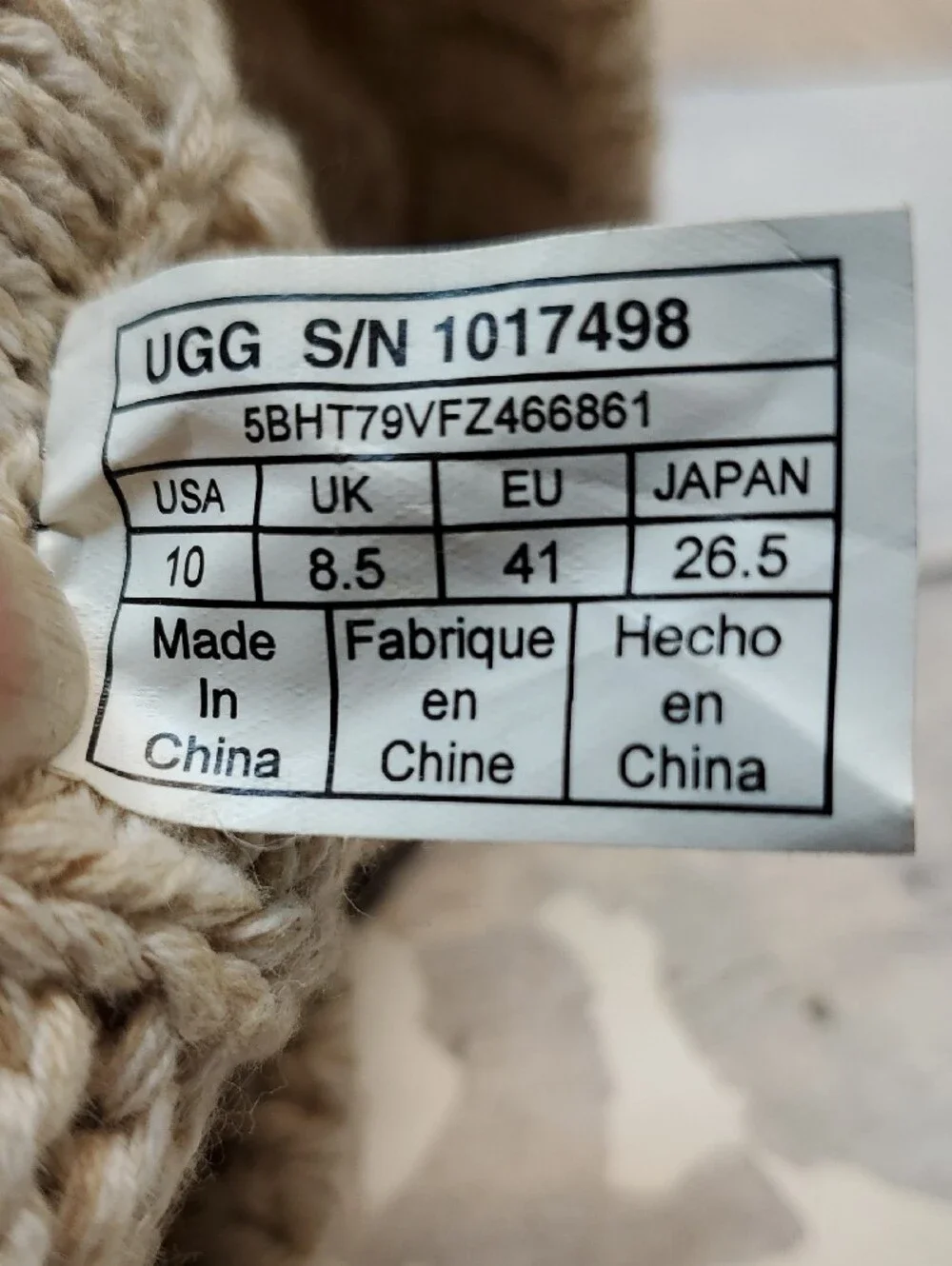 UGG classic tall